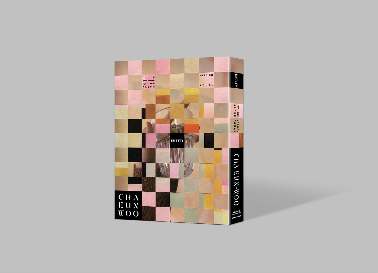 ALBUM DESIGN] ENTITY by CHA EUN-WOO - sparks edition