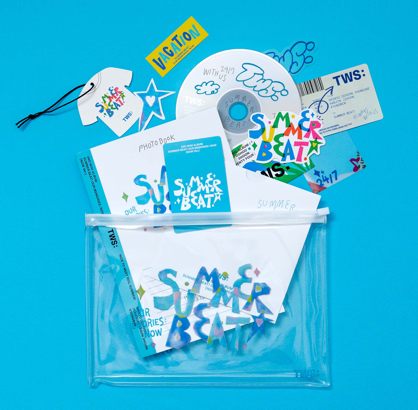ALBUM DESIGN] SUMMER BEAT! by TWS - sparks edition
