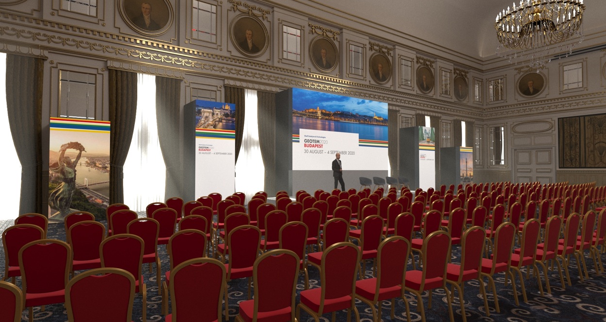 Shell Conference Stage - 3D Visuals - Henry Gray