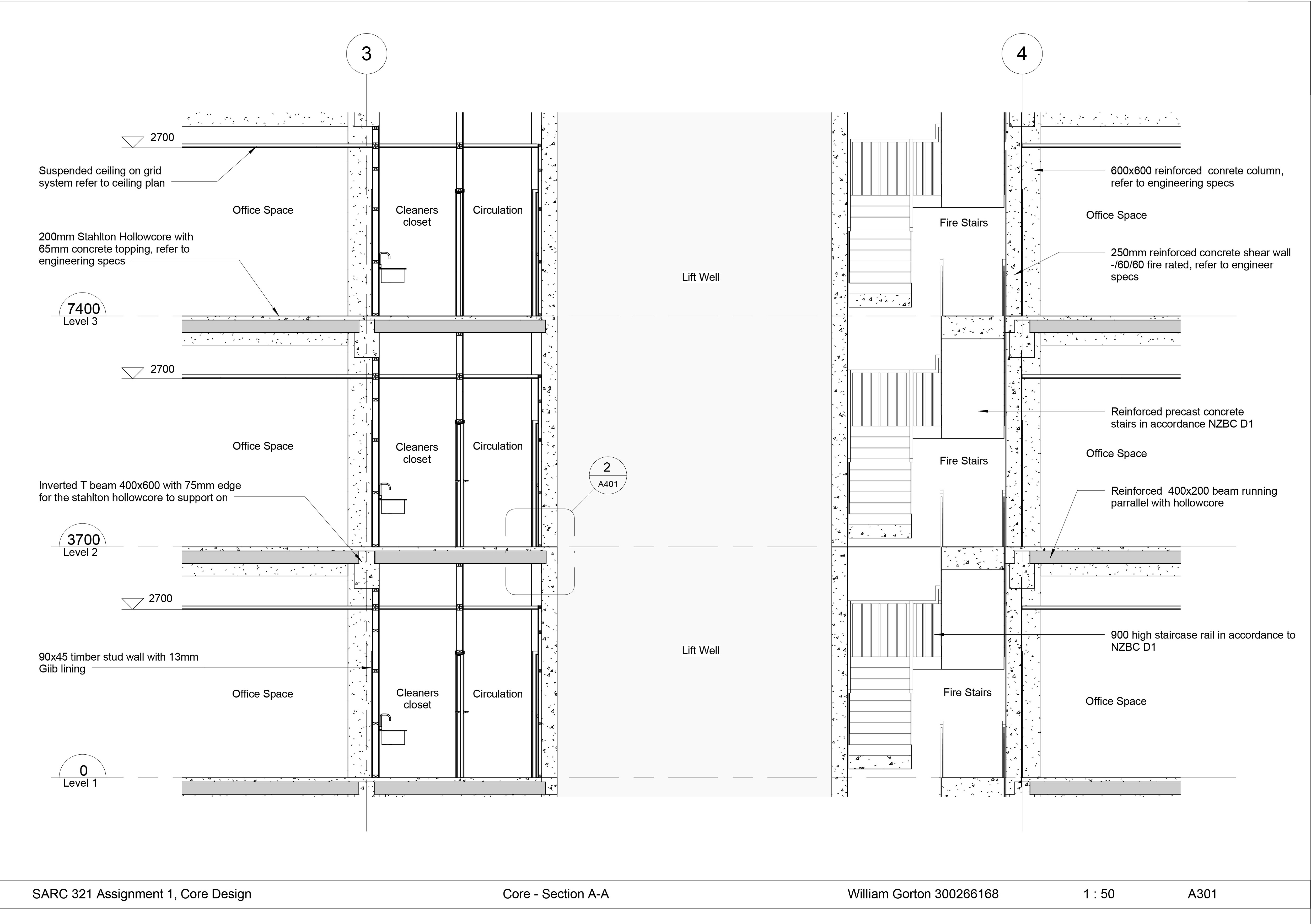 High Rise Construction Drawings - William Gorton