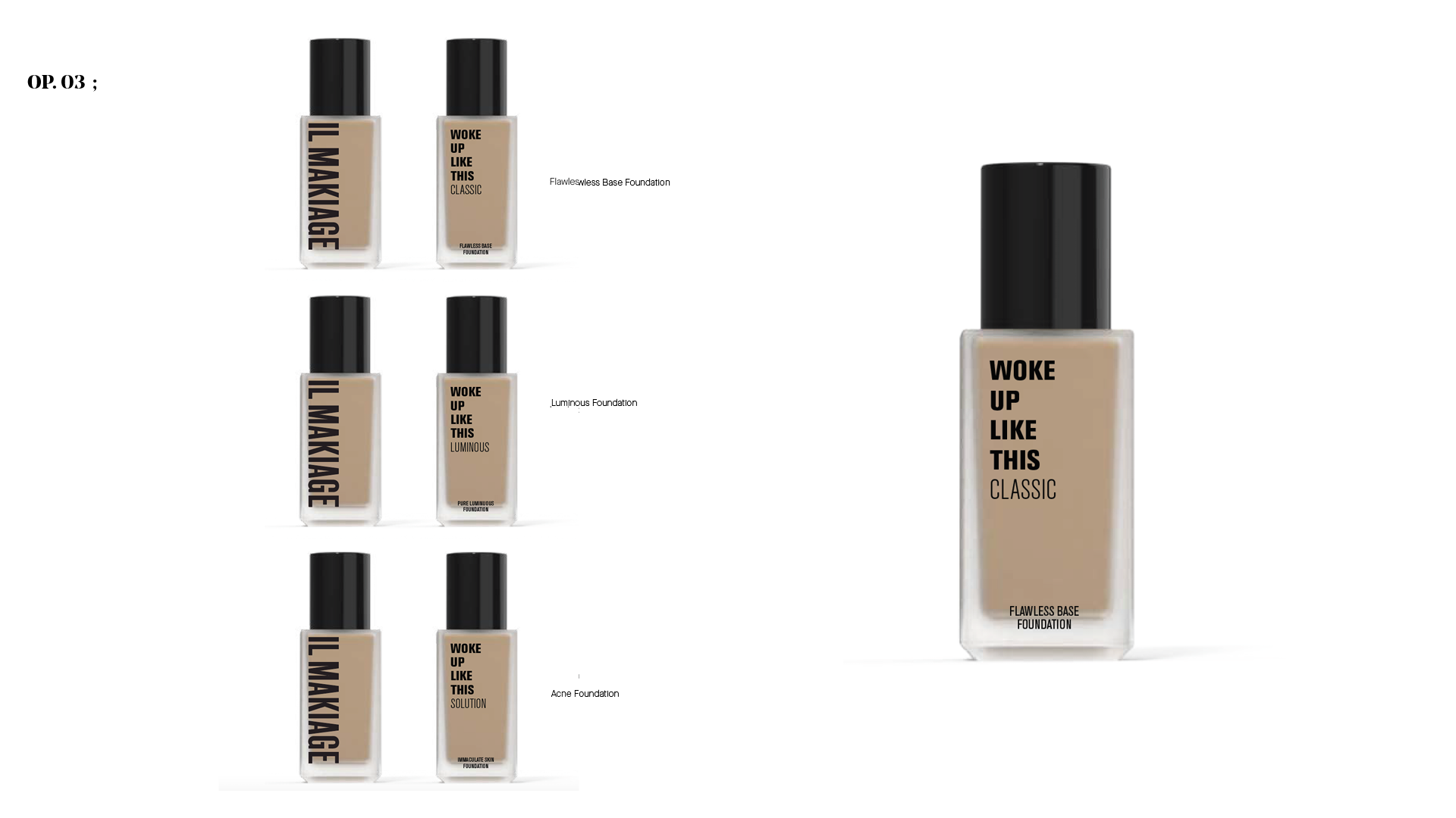 Foundation׳s Design Proposals | IL Makiage - michalho