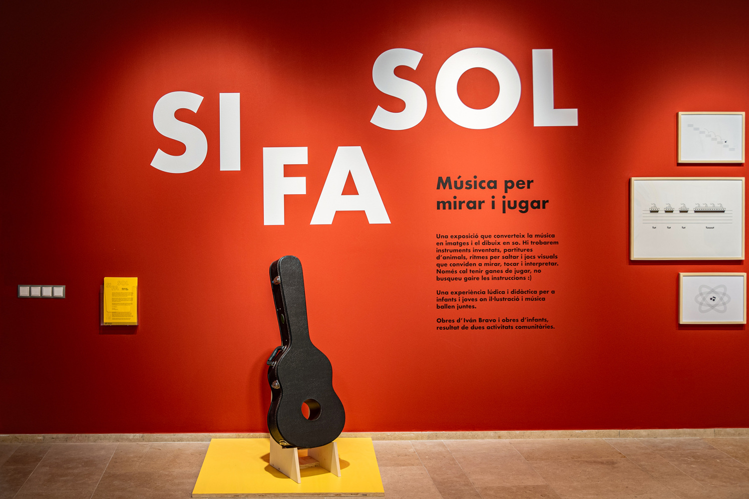 SI FA SOL illustration & music exhibition - Iván Bravo Studio ...