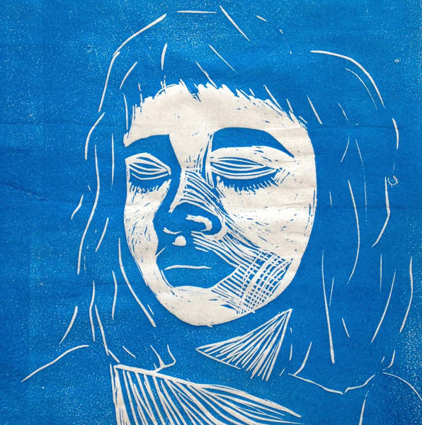 linoleum cuts Stella Sangster