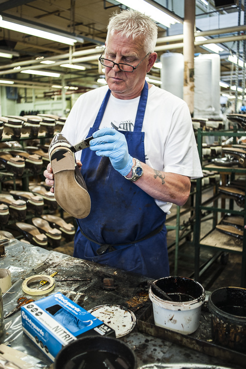 Crockett and Jones Shoe Factory