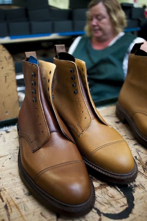 Crockett and Jones Shoe Factory