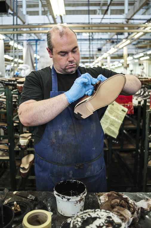 Crockett and Jones Shoe Factory