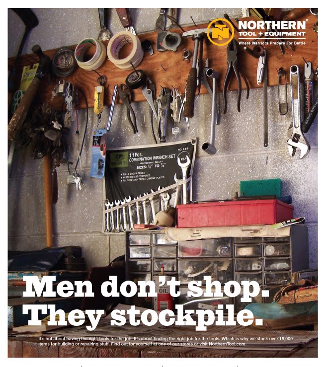 Northern Tool + Equipment Rob Franks copywriter / creative director