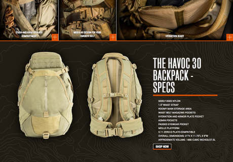 Bag Havoc 30 HAVOC 30 （New Bag! Havoc 30 R/EDC）