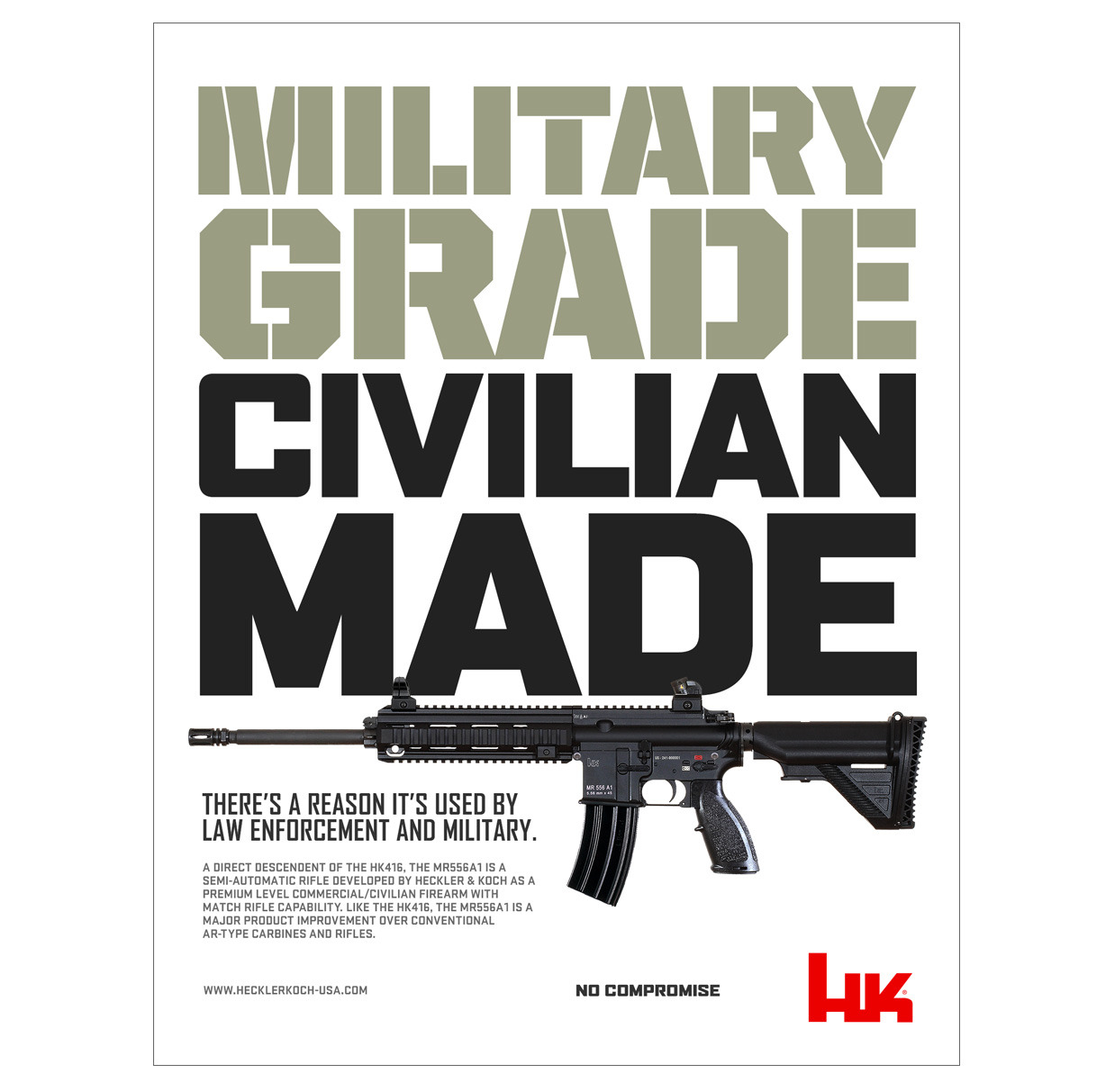 Heckler & Koch MR556A1 Ad Visual Foundry