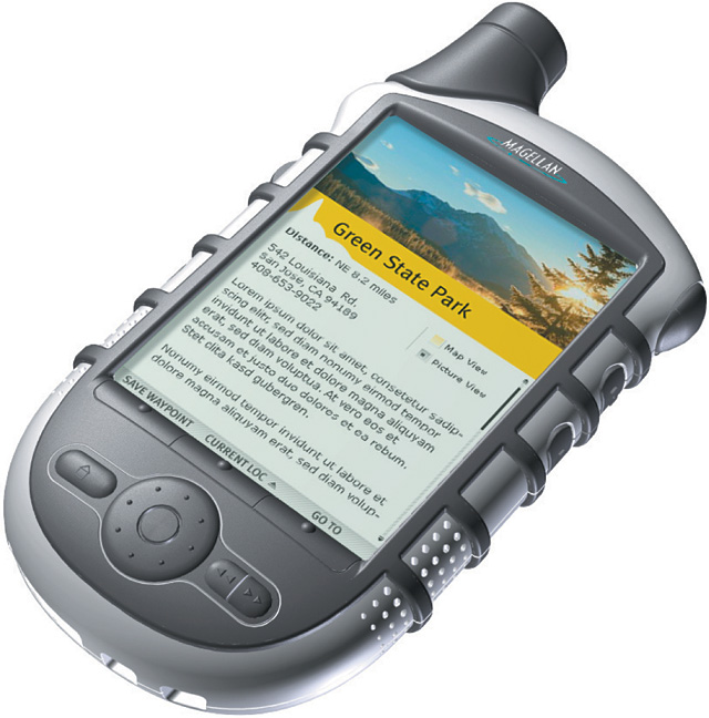 MAGELLAN HANDHELD GPS so i think