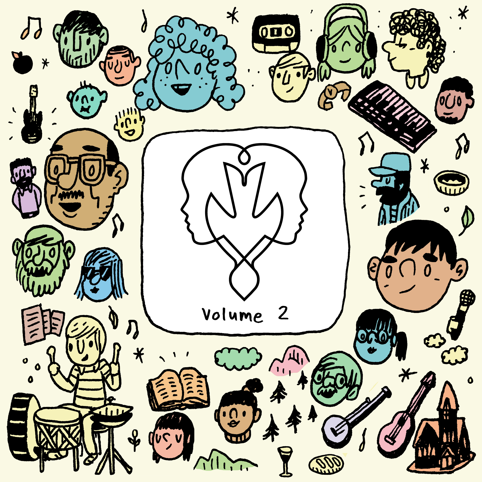 Album Cover: Deeper Well Volume II - Pip Craighead