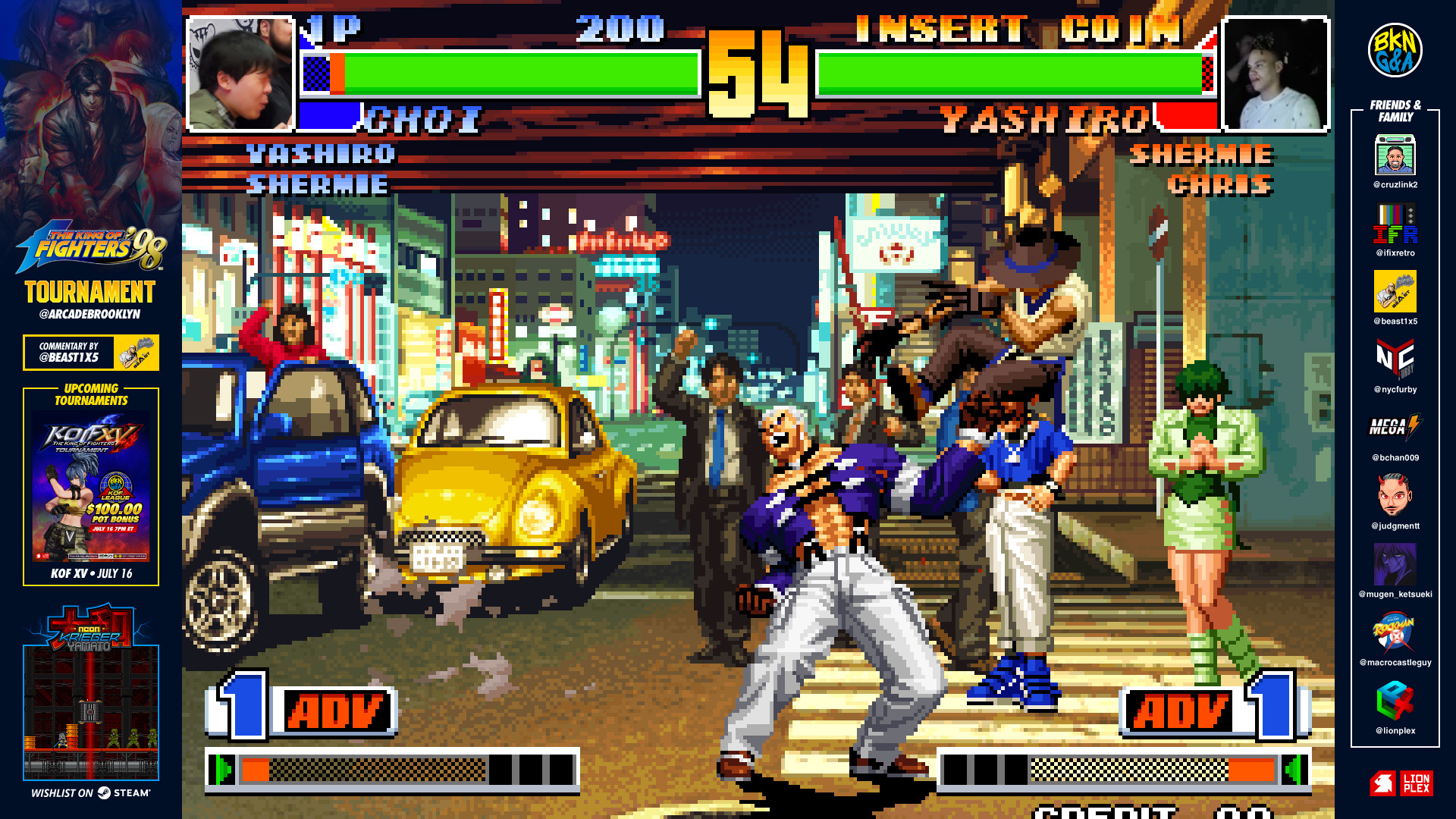 Stream Overlays ArcadeBrooklyn Lionplex Design Illustration