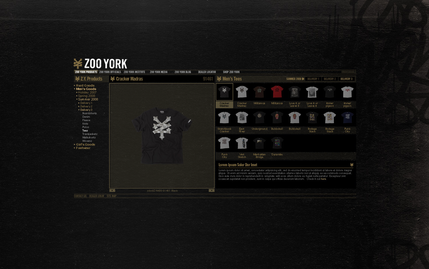 Zoo York Lionplex Design Illustration