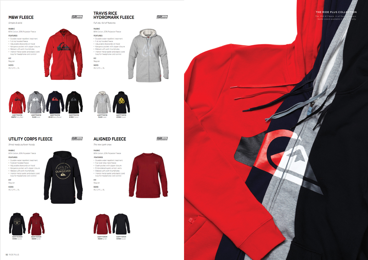 Quiksilver // 2015 Snow Catalog MB ⚡ Creative Direction & Design