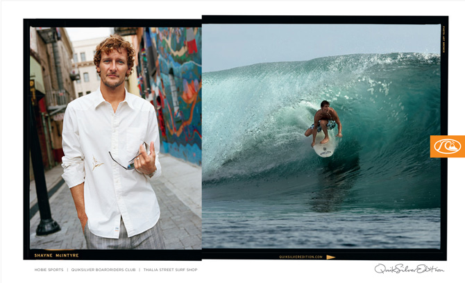 QUIKSILVER - ポスター　サーフィン QUIKSILVER × SHO WATANABE コレクション発売！アーティストSHO
