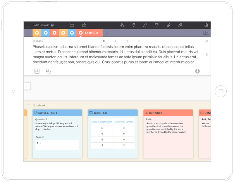 Math Lesson Workspace - Ross Pike, Independent UX, Branding, and ...