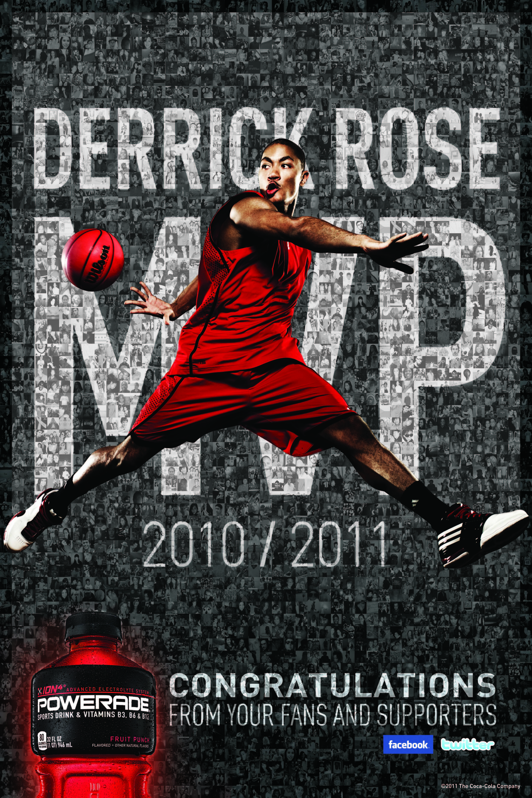 derrick rose powerade