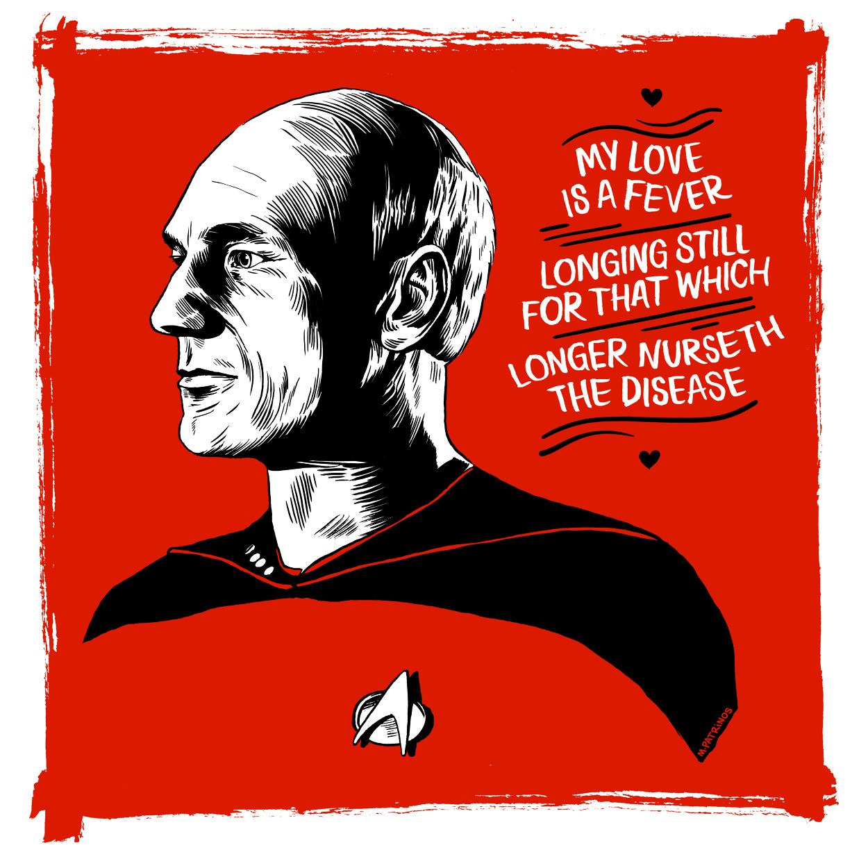 Star Trek Valentines Maritsa Patrinos Illustration star-trek-valentines-maritsa-patrinos-illustration