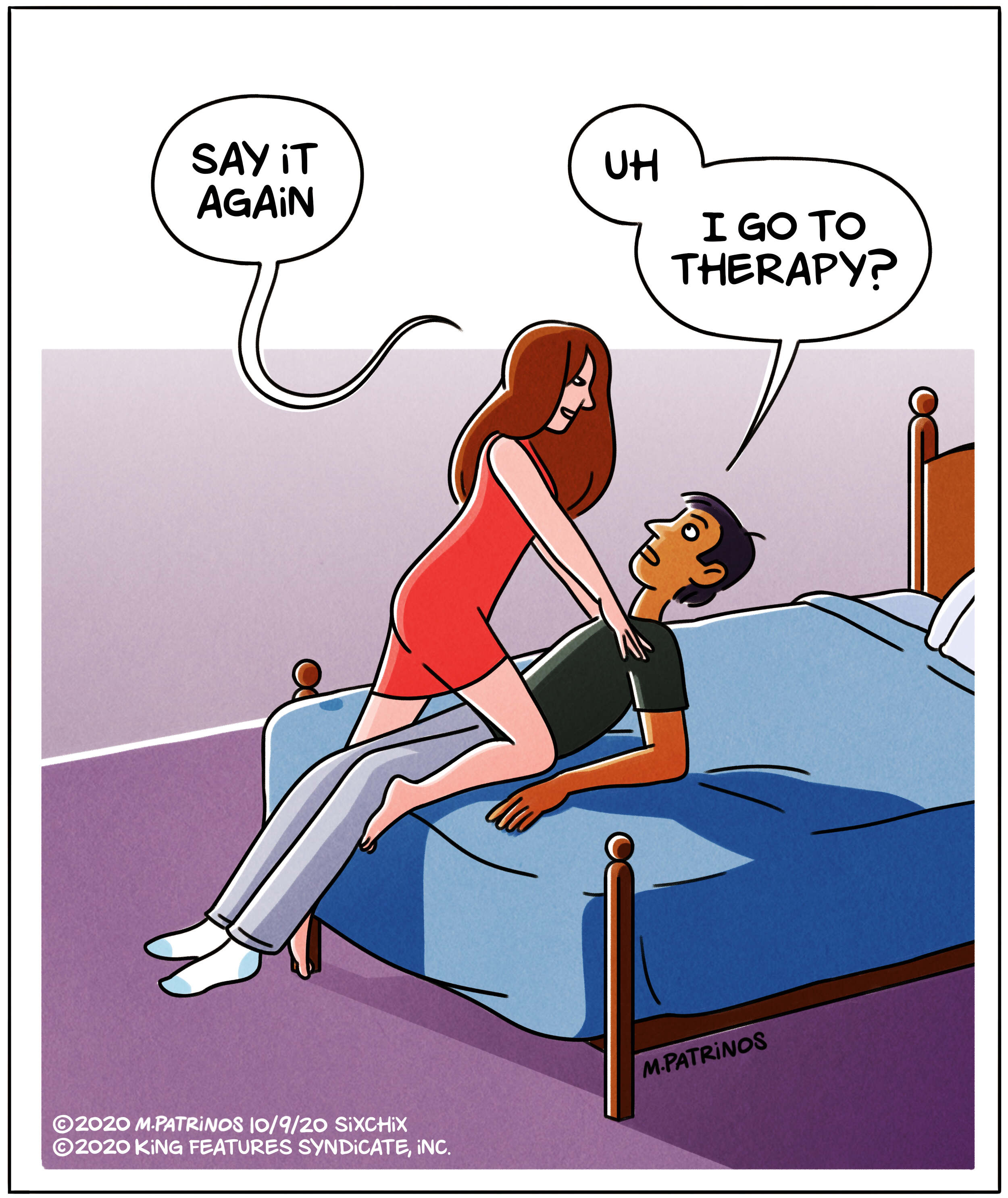 Say It Again King Friday Sixchix Comics - Maritsa Patrinos | Illustration