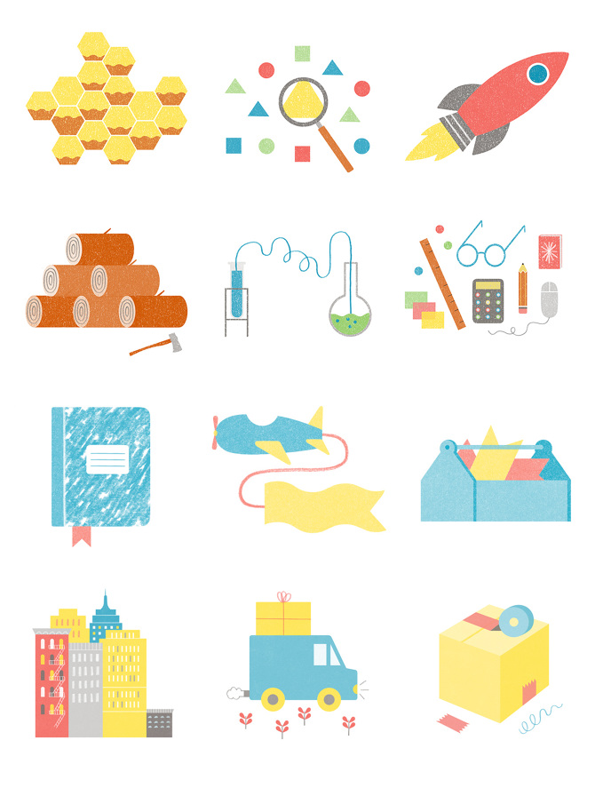 Etsy / Gift Card Campaign & Product Illustrations