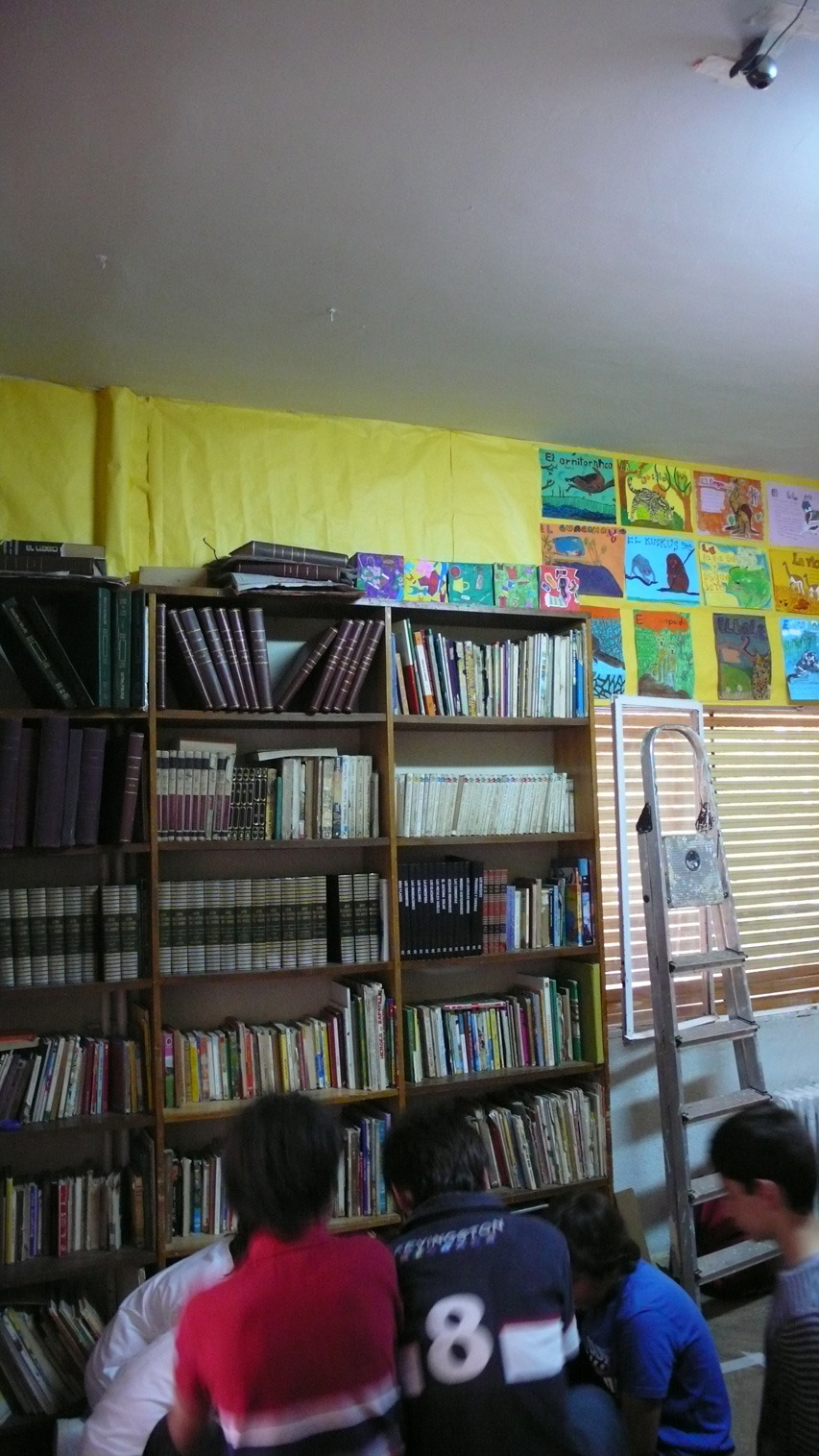 taller infantil en el Colegio Estilo frikearq