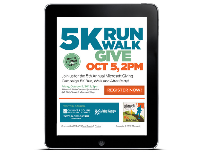 microsoft 5k run walk mackenziebartels personal network microsoft 5k