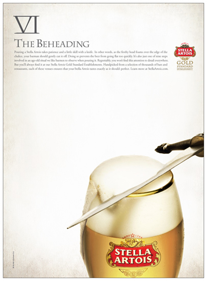 Stella Artois Canada Michael Mackens Art Director