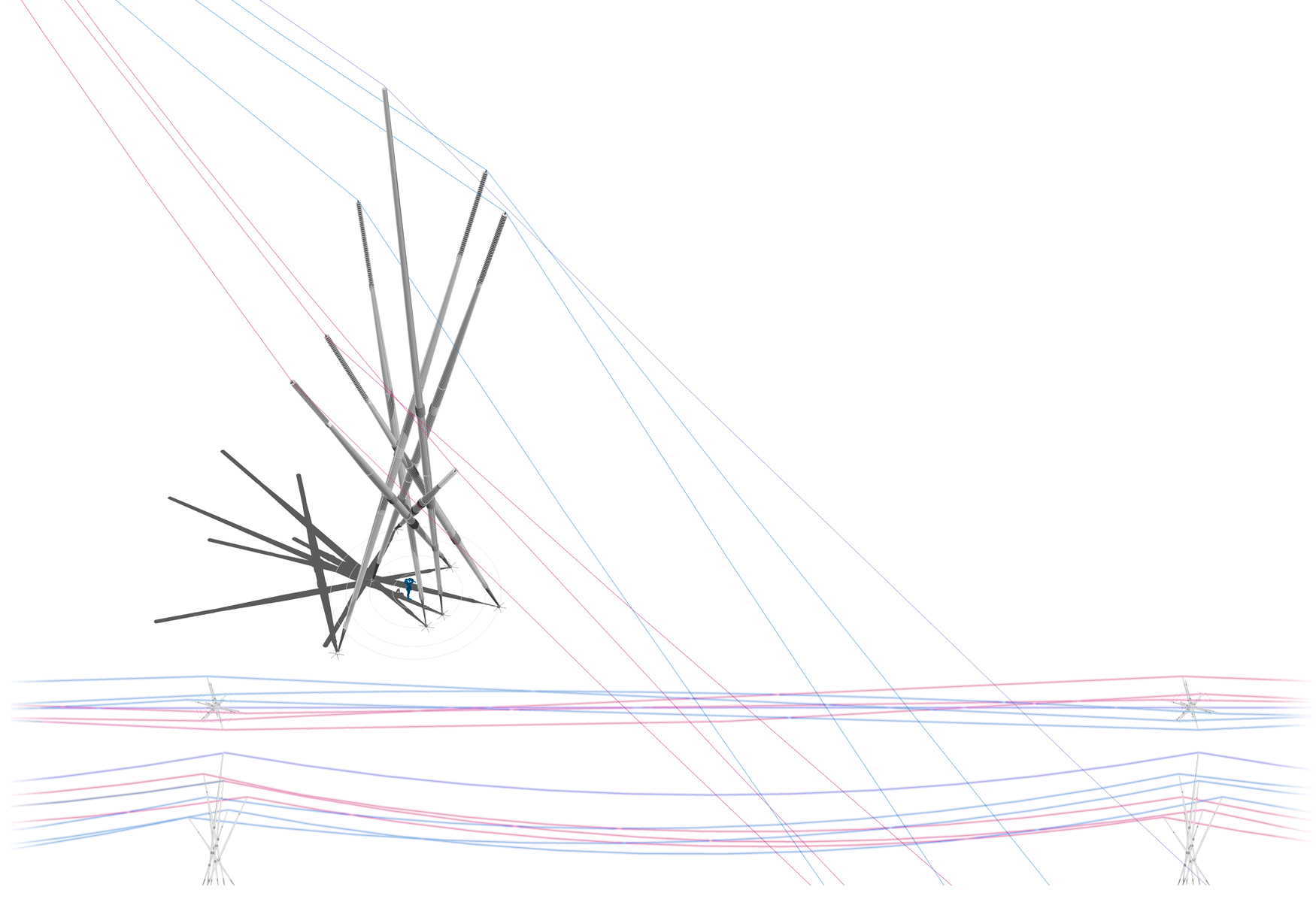 Cat's Cradle Pylon - oval partnership london
