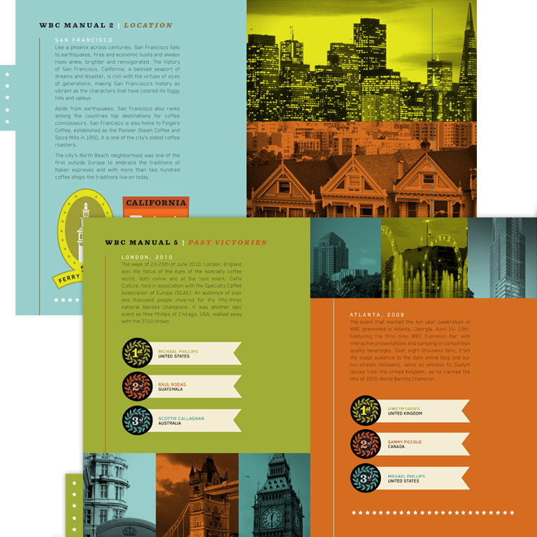 The World Barista Championship Thornographic Design