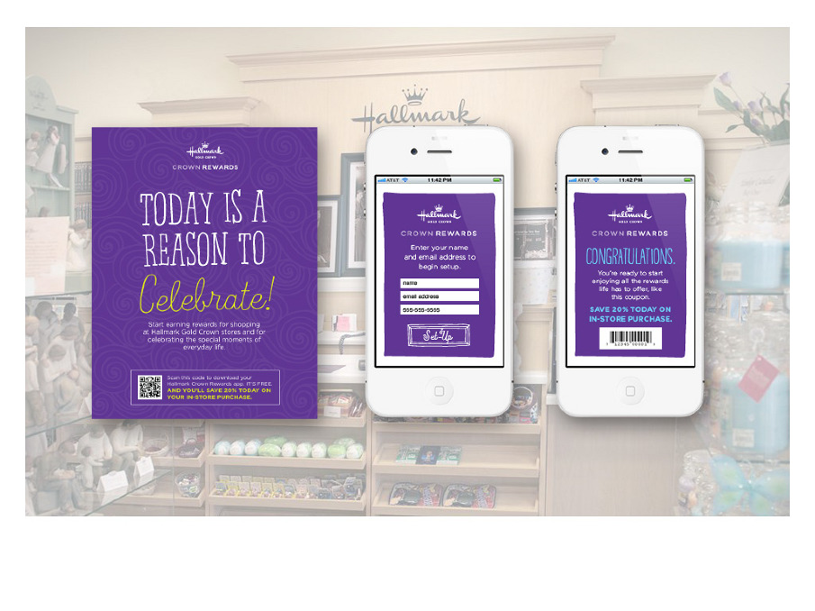 + Hallmark Crown Rewards mike choo