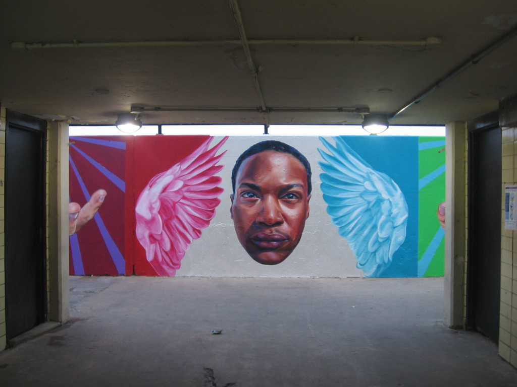 “You Know What You Should Do” Mural, Internship With Jeff Zimmerman