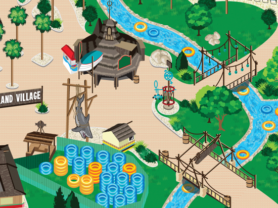 Six Flags Park Maps - Adam Neff