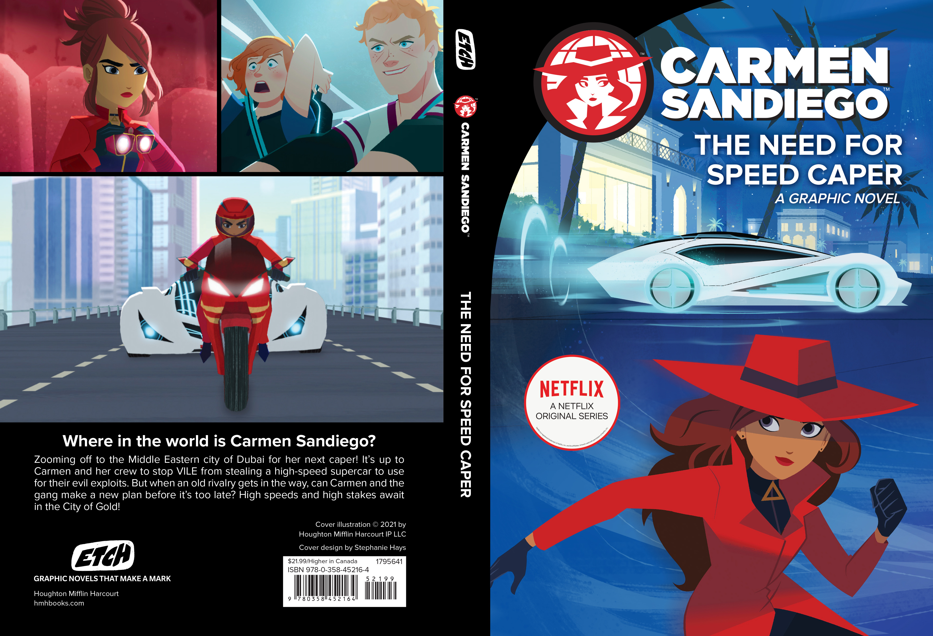 Netflix's Carmen Sandiego Graphic Novels - Stephanie Hays