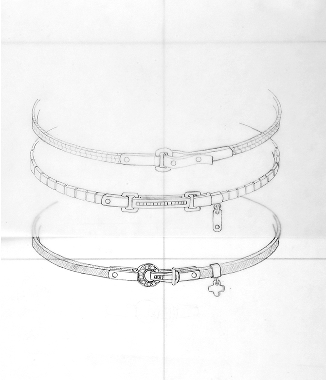 Technical drawings Pedro Cruz Jewelry