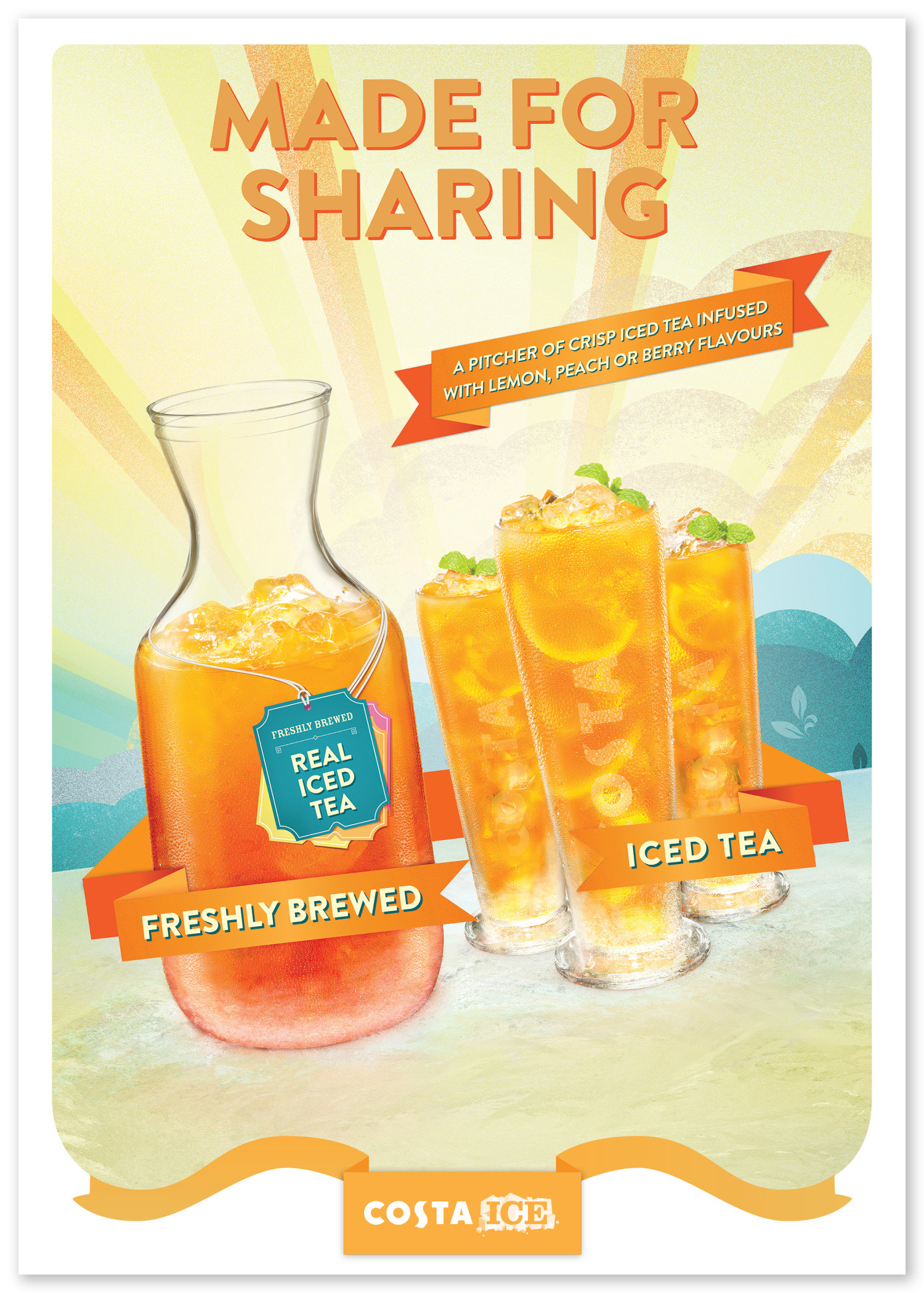 Costa Iced Tea Pugsta