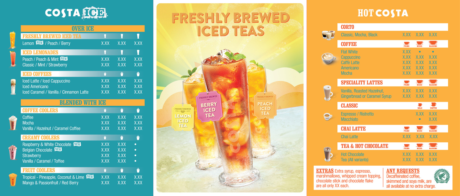 Costa Iced Tea Pugsta