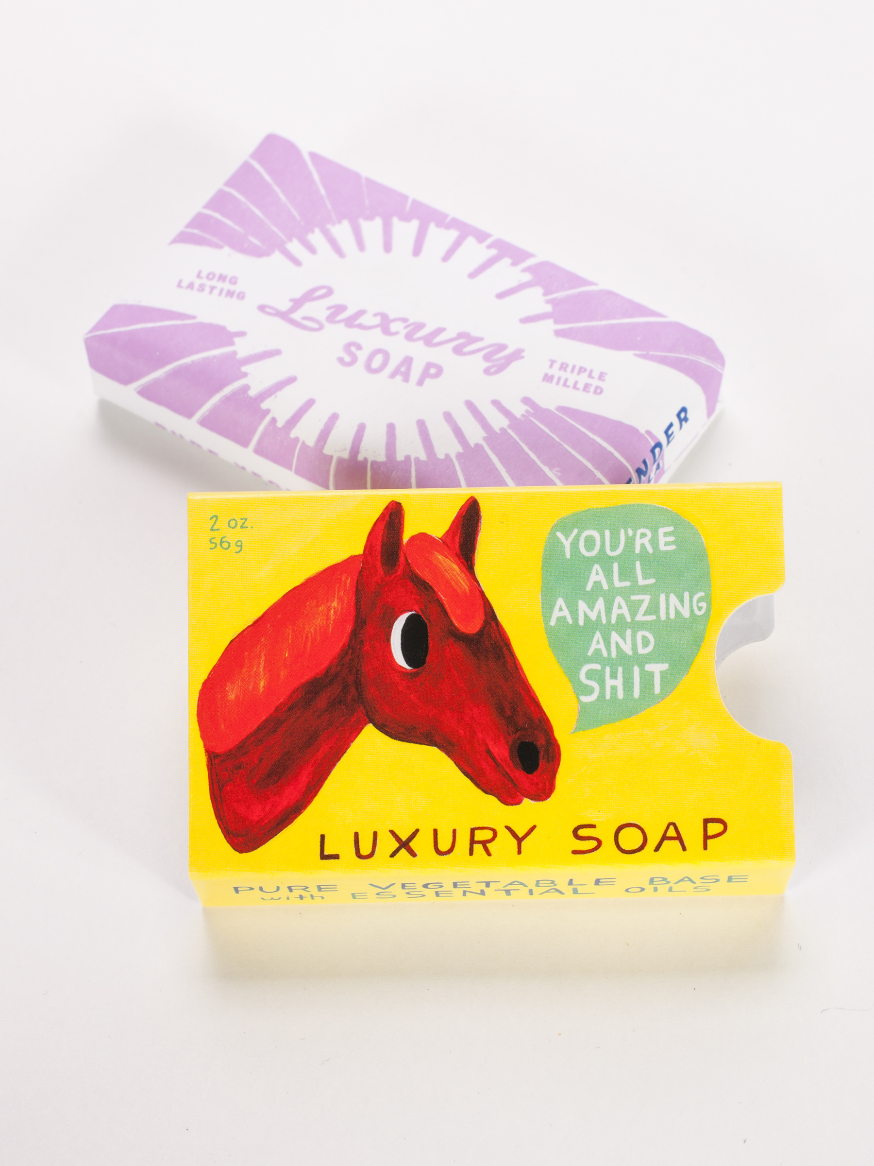 Luxury soaps at Blue Q martharich
