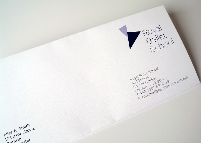 Royal Ballet School Identity - Fleur Design
