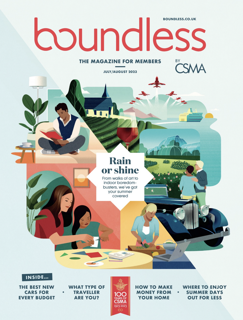 Boundless Covers Boundless Magazine cover - Andrew Lyons
