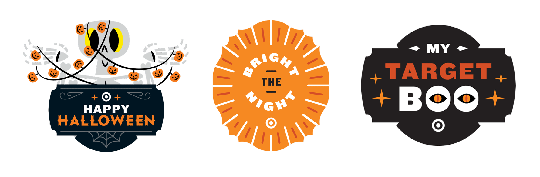 Target Halloween Graphic Design portfolio of Marina Groh