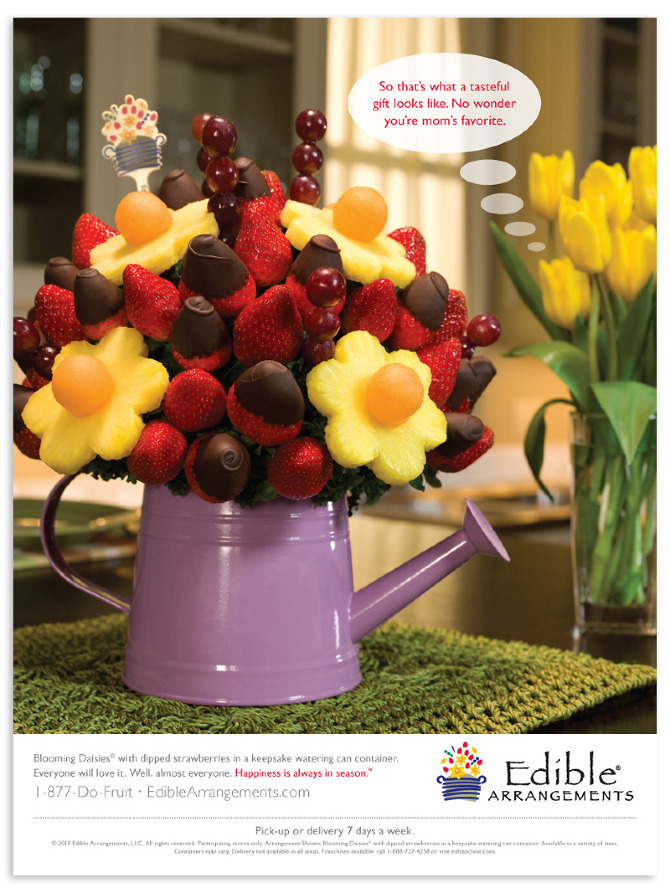 Edible Arrangements Hot Dish Advertising