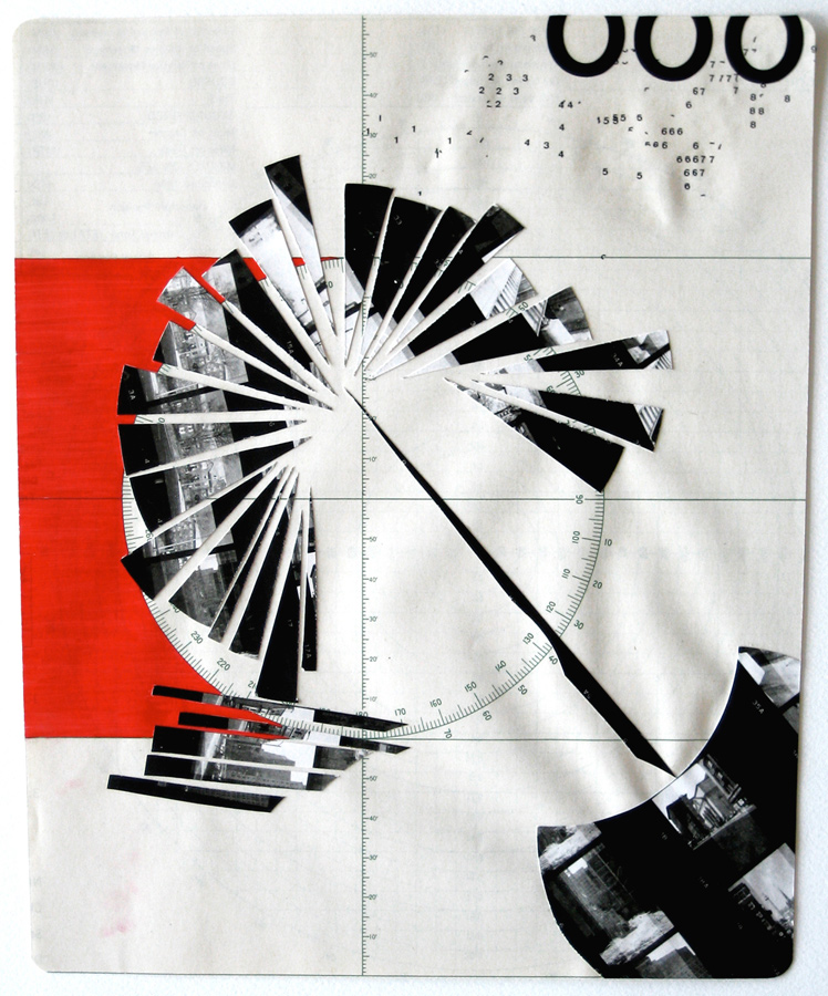 Daniel Kent's collages 50 Watts