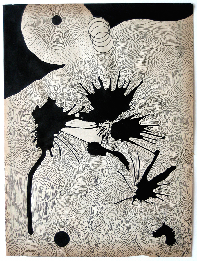 Daniel Kent's collages 50 Watts