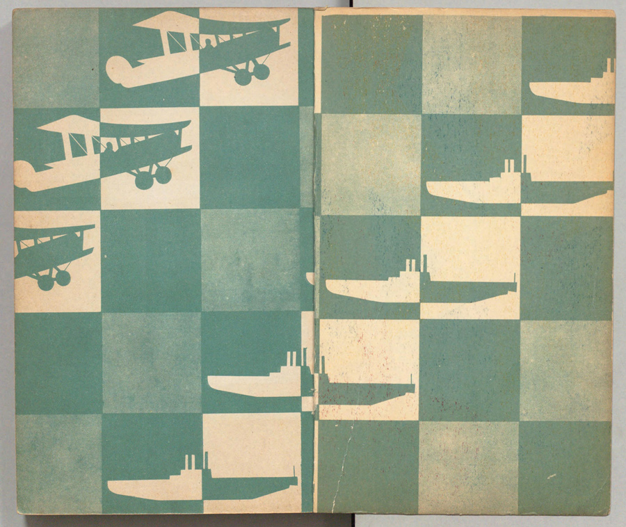 Children's Textbook Covers in 1920s Japan - 50 Watts