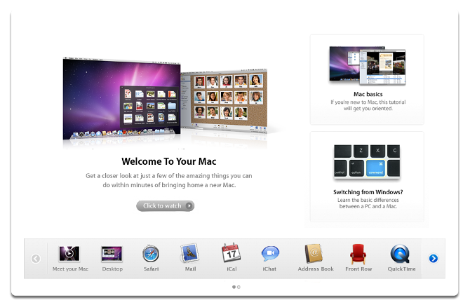 Mac OS X User Experience Design - ELIZABETH CHIU