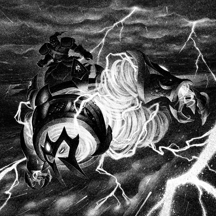 World of Warcraft Shaman Class Mount The Art of Brian Luong