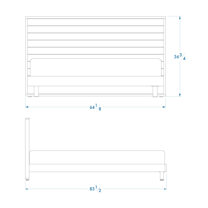 Slat Bed Kagu Studio