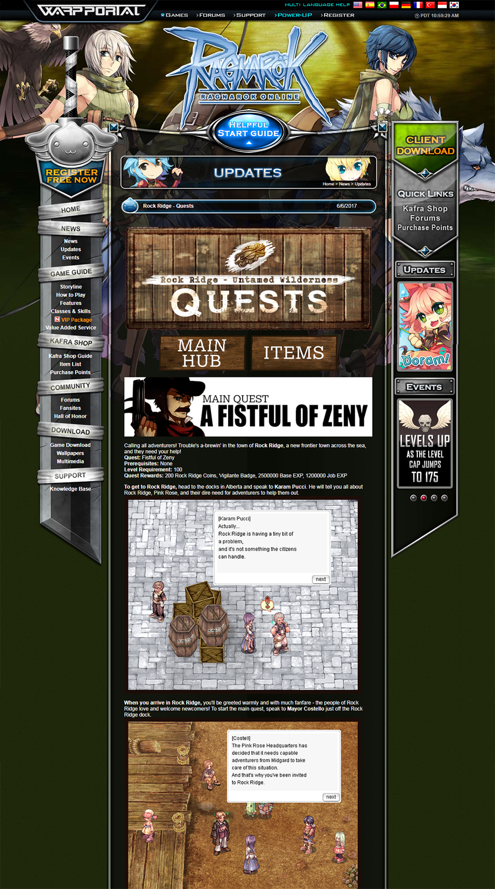 Rock Ridge Ragnarok Ragnarok Online Event Page Assets - Jordan-Maeve Eusebio