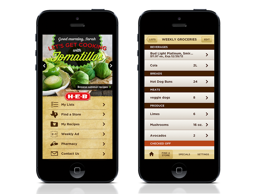 HEB Mobile App Matt Fraser