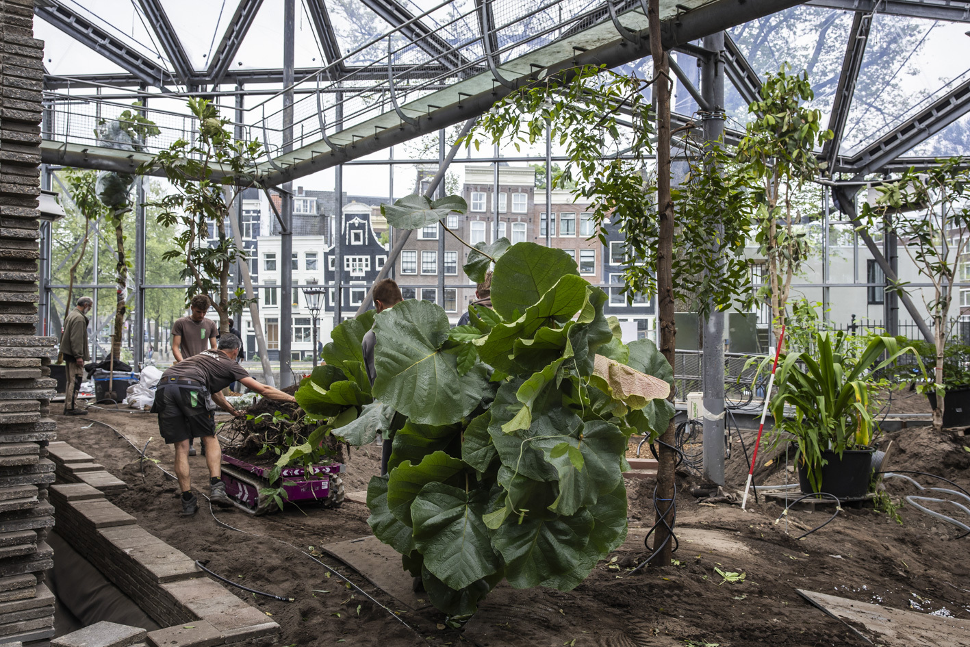 Vernieuwde kas Hortus Botanicus - www.dmolfotografie.nl